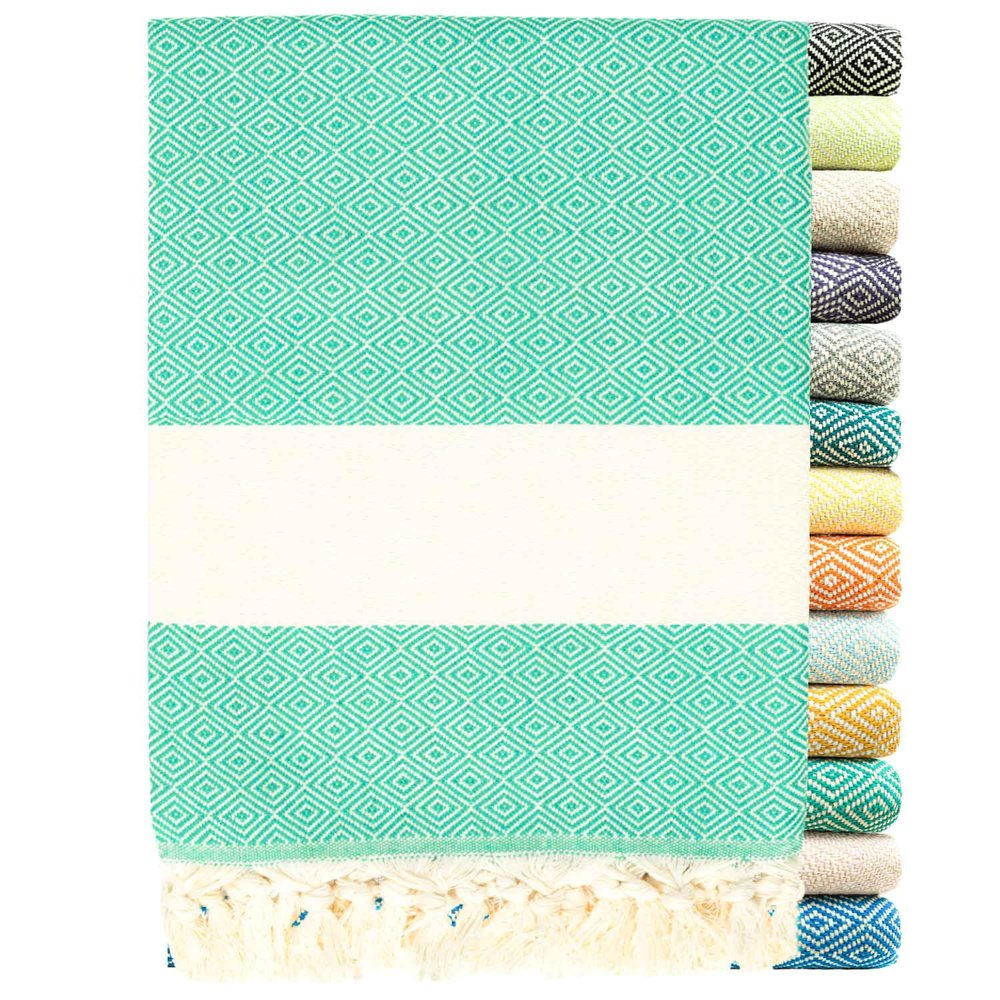 Turkish Beach Towels Oversized Clearance XL 40x71- Sand Free Beach Towel- 100% Cotton Soft Quick Dry Towel- Extra Large Travel and Pool Towels for Adults- Cloud Sandproof, Beach Essentials for Women