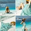 Turkish Beach Towels Oversized Clearance XL 40x71- Sand Free Beach Towel- 100% Cotton Soft Quick Dry Towel- Extra Large Travel and Pool Towels for Adults- Cloud Sandproof, Beach Essentials for Women view 2