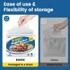 KOOC Slow Cooker Liners 14"x22" 30 Count Extra Large Size Disposable Pot Liners Cooking Bags Fit 6 qt to 10 qt Pot BPA Free Fresh Locking Seal Design view 2