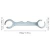 E-outstanding Stainless Steel Faucet Wrench Beer Faucet Spanner for Tap Tower Coupler Tools Homebrew Brewery Bar Tool Accessory view 2