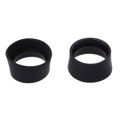 UNTERING 2pcs Soft Rubber Eyepiece Eye Shield 29-30mm Eye Guards Cups Eyepiece Covers for Binocular Microscope