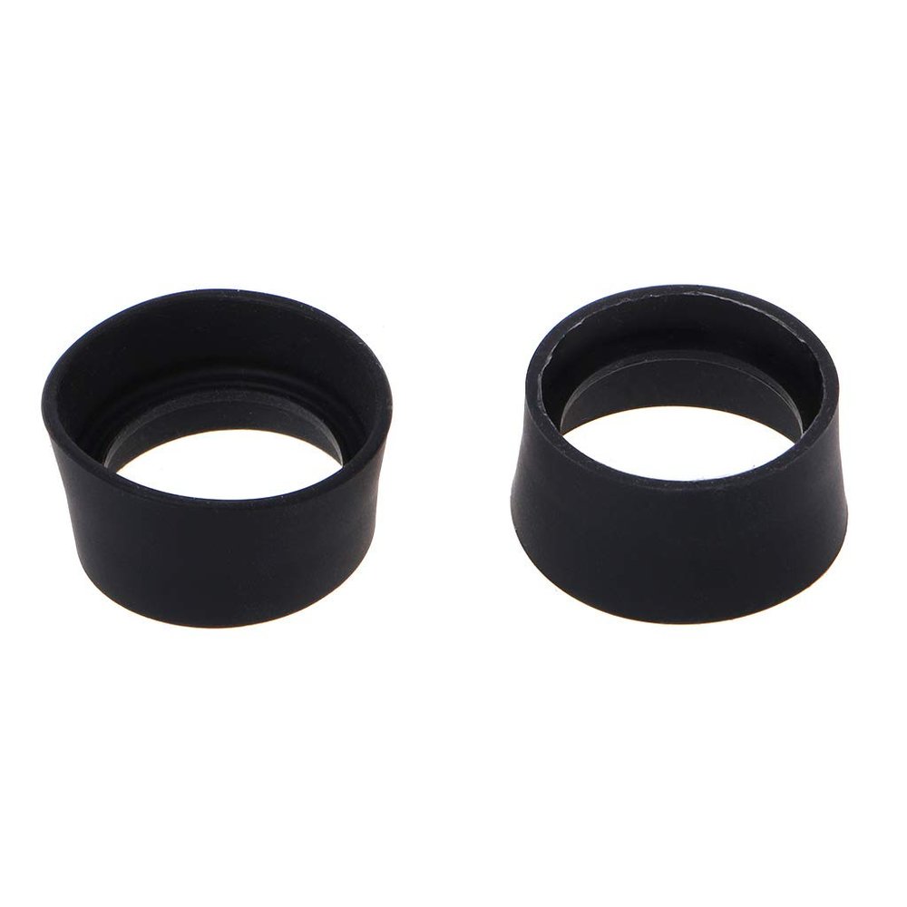 UNTERING 2pcs Soft Rubber Eyepiece Eye Shield 29-30mm Eye Guards Cups Eyepiece Covers for Binocular Microscope