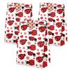 Ladybug Goodie Bags-24 Pcs Ladybug Party Favors Candy Bags with Stickers, Ladybug Goody Gift Treat Bags Ladybug Themed Birthday Party Supplies view 2