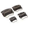 DUO ER 4pcs Antique Furniture Cabinet Handles Wooden Case Knobs Tool Boxes Handles Kitchen Drawer Pull for Furniture Hardware Bronze (Color : 76x72mm) view 3