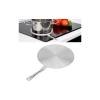 Heat Diffuser, Stainless Steel Induction Adapter Plate, Convenient And Safe Cooktop Heat Diffuser, Flame Guard Induction Hob Pans for Gas/Electric/Induction Cooker Household Supply(20CM) view 3