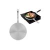 Heat Diffuser, Stainless Steel Induction Adapter Plate, Convenient And Safe Cooktop Heat Diffuser, Flame Guard Induction Hob Pans for Gas/Electric/Induction Cooker Household Supply(20CM) view 4