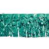 15" x 10' Teal Green Solid Christmas Fringe Party Streamer view 1