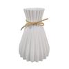 wpOP59NE Vases Decorative Cup Vase Plastic Vase Dried Flower Basket Holder Craft DIY Home Office Party Decoration Vase Home Decoration White view 1