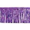 15" x 10' Purple Solid Christmas Fringe Party Streamer view 1