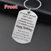MXRSDF 55th Birthday Gifts for Women Men - 55th Birthday Decorations Keychain - 55 Year Old Birthday Gifts for Her Him view 4