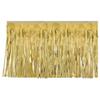 15" x 10' Gold Christmas Fringe Party Streamer view 1