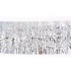 15" x 10' Silver Christmas Fringe Party Streamer view 1