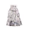 15" x 10' Silver Christmas Fringe Party Streamer view 2