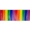 15" x 10' Yellow and Green Christmas Fringe Party Streamer view 1