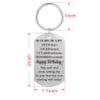 MXRSDF 28th Birthday Gifts for Him Her, 28 Years Old Birthday Decorations Keychain for Men Women, Metal Engraved view 3