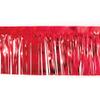15" x 10' Candy Red Christmas Fringe Party Streamer view 1