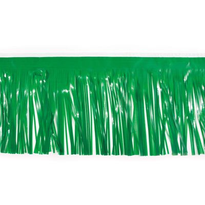 15" x 10' Shamrock Green Christmas Fringe Party Streamer