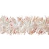 25' White and Pink Novelty Christmas Twist Garland view 1