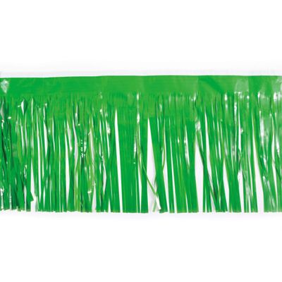 15" x 10' Emerald Green Christmas Fringe Party Streamer
