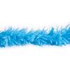 25' x 4" Light Blue Twist Tinsel Christmas Garland - Unlit view 1