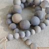 3-foot Wooden Bead Garland (Varied Bead Sizes) view 3