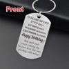 MXRSDF 75th Birthday Gifts for Women Men - 75th Birthday Decorations Keychain - 75 Year Old Birthday Gifts for Her Him view 4