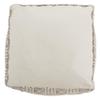 SARO LIFESTYLE Abstract Design Mudcloth Pouf view 3