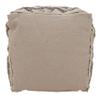SARO LIFESTYLE Printed and Tufted Floor Pouf view 4