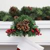 Haute Decor The Original MantleClip Christmas Stocking Holder Swag view 2