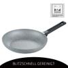 Berndes 24 cm Aluminium Induction Special Edition Large Frying Pan for All Hobs Non-Stick Coating for Low-Fat Cooking, Grey, 24 cm view 4
