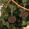 10 Pack Natural Wicker Rattan Balls for Home Decor - 2.36 inch Vase Fillers, Centerpiece, Wedding & Christmas Decor, Small Animal Chew Toys for Rabbits, Guinea Pigs, Brown view 2