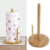Dibiao Wood Paper Towel Holder Paper Towel Holder 11.8in H-Heavy Kitchen Paper Hanger Rack Desktop Roll Paper Towel Holder Stand Dispenser Kitchen Bathroom Accessory view 1