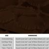 1 Piece Duvet Cover Sirena Shabby Chic Duvet Cover with Zipper & Corner Ties, 800 Thread Count 100% Egyptian Cotton Decorative Bedding(Super King, Chocolate) view 3