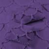 3 Piece Sirena Shabby Chic Duvet Cover with Zipper & Corner Ties, Pillow Shams 800 Thread Count 100% Egyptian Cotton Decorative Bedding (Oversized Super King, Purple) view 2