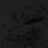 1 Piece Duvet Cover Sirena Shabby Chic Duvet Cover with Zipper & Corner Ties, 800 Thread Count 100% Egyptian Cotton Decorative Bedding(Super King, Black) view 2