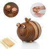 Bee Toothpick Holder Dispenser - Unique Kitchen Gadgets for Home Decor and Gifts, Cute Kitchen Accessories for Bee Lovers, Bee Decor - Perfect Kitchen Gifts Idea--Includes 150 Pcs Toothpicks view 1