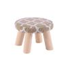 HOMEH Mini Anti-Slip Wood Bench Change Shoes Sofa Stepping Pouffe Stool for Bedroom Living Room Hallway Garden (Color : #5) view 1