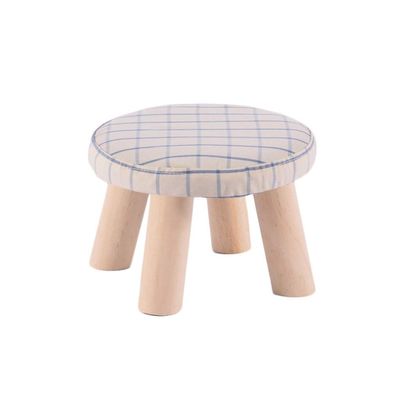 HOMEH Mini Anti-Slip Wood Bench Change Shoes Sofa Stepping Pouffe Stool for Bedroom Living Room Hallway Garden (Color : #4)