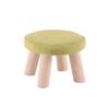 HOMEH Mini Anti-Slip Wood Bench Change Shoes Sofa Stepping Pouffe Stool for Bedroom Living Room Hallway Garden (Color : #3) view 1