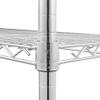 Fuara 4 Shelf Wire Shelving Unit Garage NSF Wire Shelf Metal Large Storage Shelves Heavy Duty Height Adjustable Utility Commercial Organizer (24" Lx 18" W x 71" H) view 4