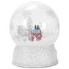 Roman Inc. 133389 6.25" H LED Snowblow Christmas Truck Holiday Winter Scene Globe view 2