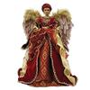 Unknown1 16" Holiday Seasonal African American Angel Christmas Tree Topper Multi Color Wood view 1