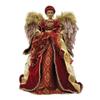 Unknown1 16" Holiday Seasonal African American Angel Christmas Tree Topper Multi Color Wood view 2