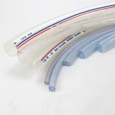 Sturdy 3pcs 1m PVC Fiber Reinforced Flexible Oxygen Tube Hose Pipe Garden Irrigation Soft Hose Tap Water Hose Home Wash Hose Pipe (Color : I.DxO.D, Length : 1 Meter, Specification : 12x18mm)