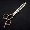 Hair Scissors Set,Home Haircutting Barber Salon Thinning Shears Kit for Men/Women,6 INCH view 3