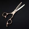 Hair Scissors Set,Home Haircutting Barber Salon Thinning Shears Kit for Men/Women,6 INCH view 4