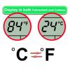 Compatible with Mitsubishi Electric Mr Slim Air Conditioner Remote Control MSZ-FE18NA MSZ-D30NA MSZ-D36NA MSZ-D30NA-8 MSZ-D36NA-8 MSZ-A24NA-1 MSZ-GA24NA MSZ-GE24NA Display in Fahrenheit view 3