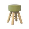 HOMEH Non-Slip Mini Wooden Bench Hallway Change Shoes Sofa Pouffe Stool Rest Seat for Living Room Bedroom (Color : Green) view 1