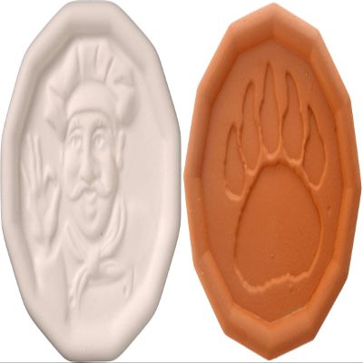 JBK Pottery Kitchen Bundle - Brown Sugar Saver & Pot Minder Disc Set - Great for Keeping Sugar Soft for Months and Preventing Boil-Over and Messy Spills - Durable Ceramic Kitchen Essentials Set of 2