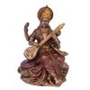 AONA Saraswati Idol - Sculpture Hindu Goddess of Knowledge, Music & Art (8.0cm Height X 2.1 cm Width) view 1